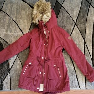 Hollister parka coat